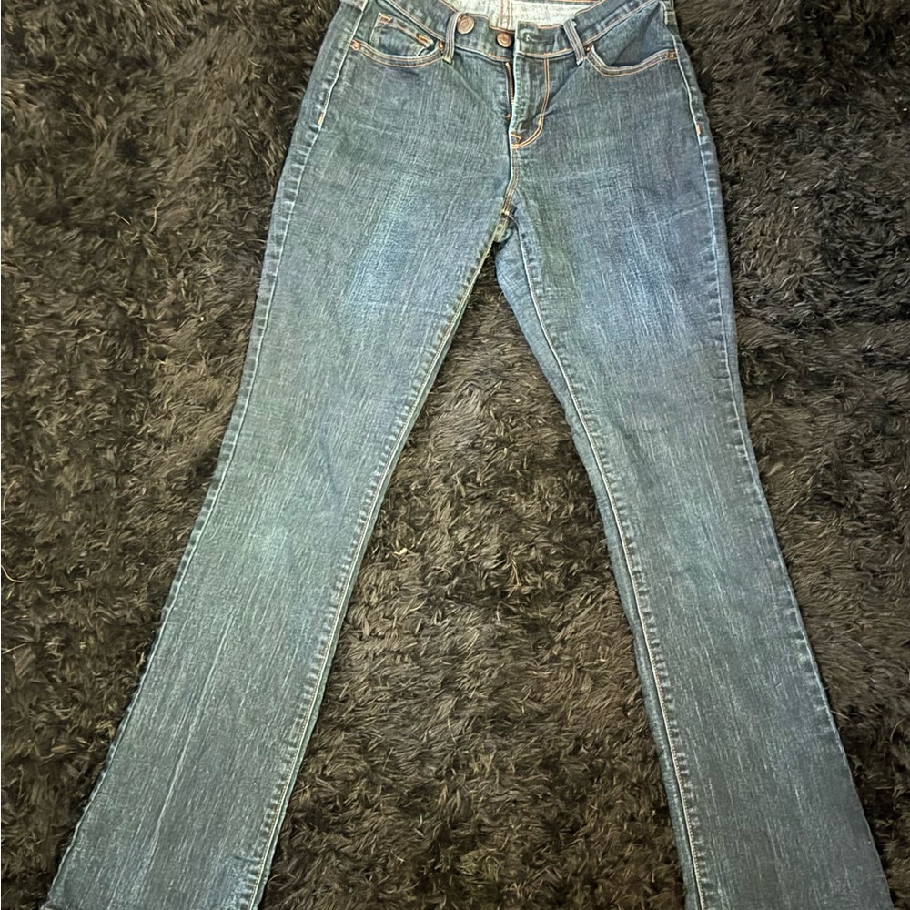 Old Navy Blue Flare Wide Leg Jeans